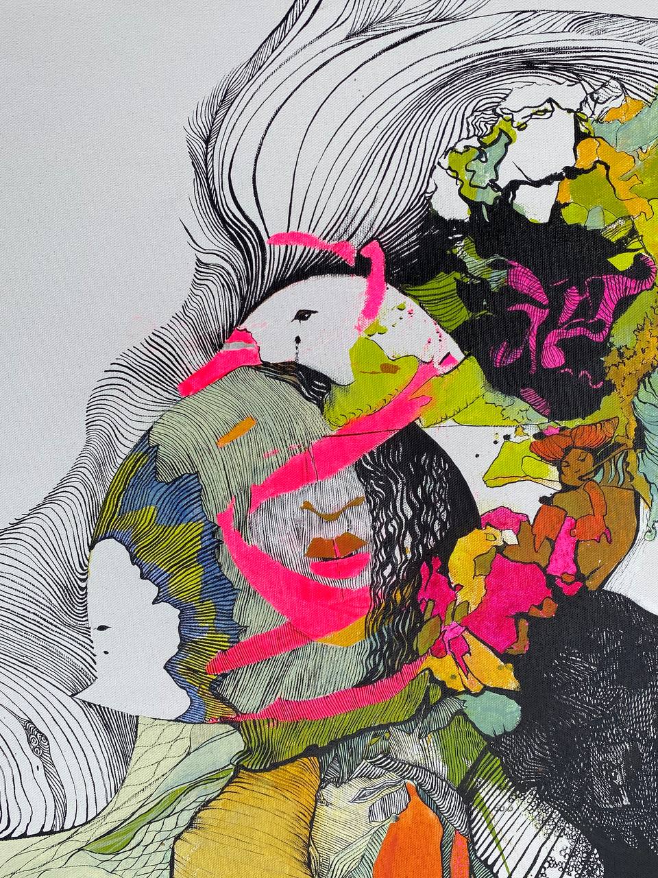 UNDERWATER RETINUE OF A MERMAID